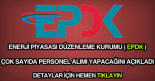 EPDK personel alımı