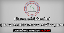 Bülent Ecevit Üniversitesi personel alımı