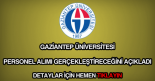 Gaziantep Üniversitesi personel alımı