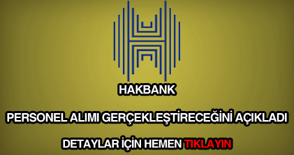 Halkbank personel alımı